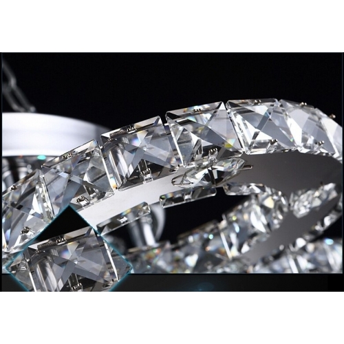 Plafon kryształowy RINGLE 80cm !!! - K030